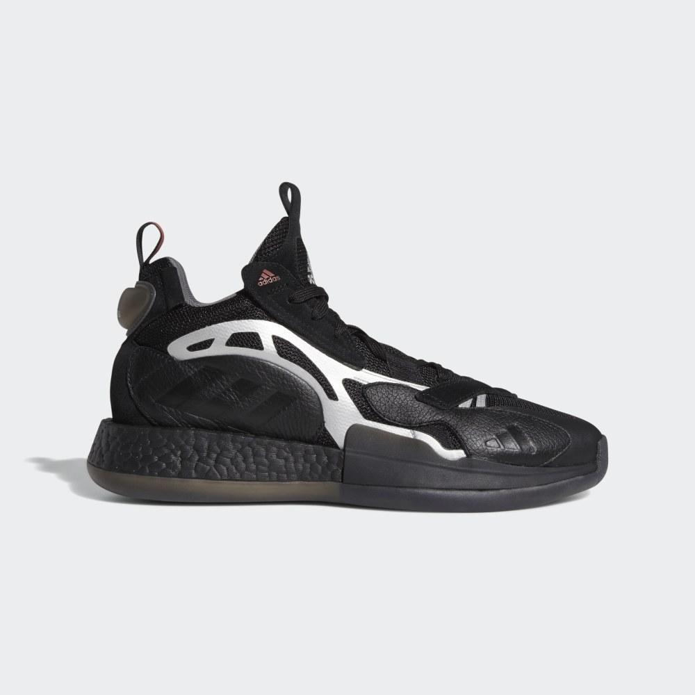 Adidasi Baschet Adidas ZoneBoost Barbati Romania - Negrii/Rosii/Gri EG5760